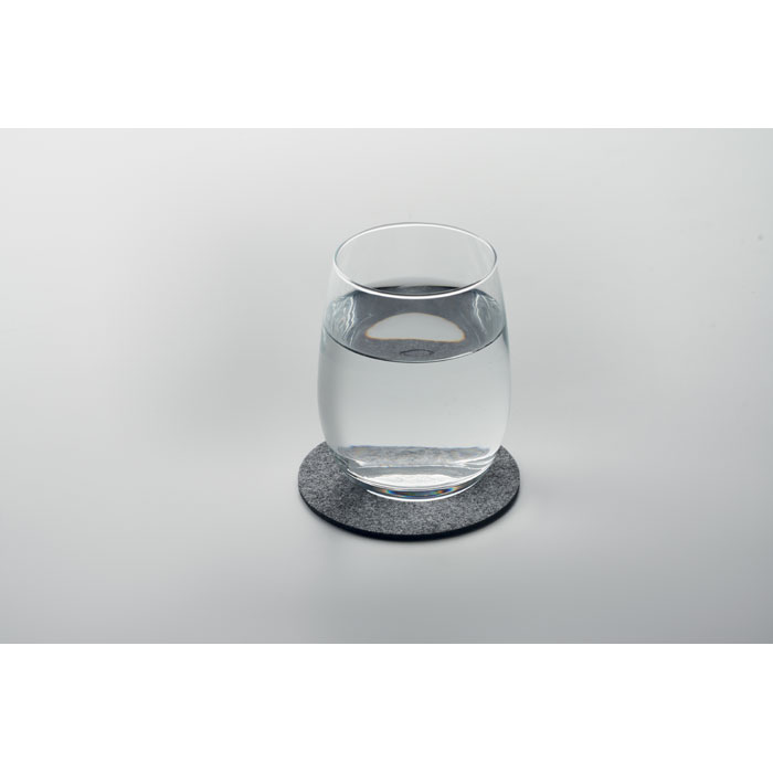 Round coaster in RPET felt - Image 13