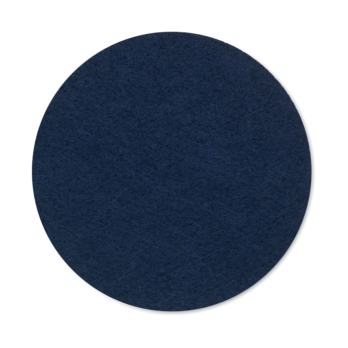 Round coaster in RPET felt - Image 5