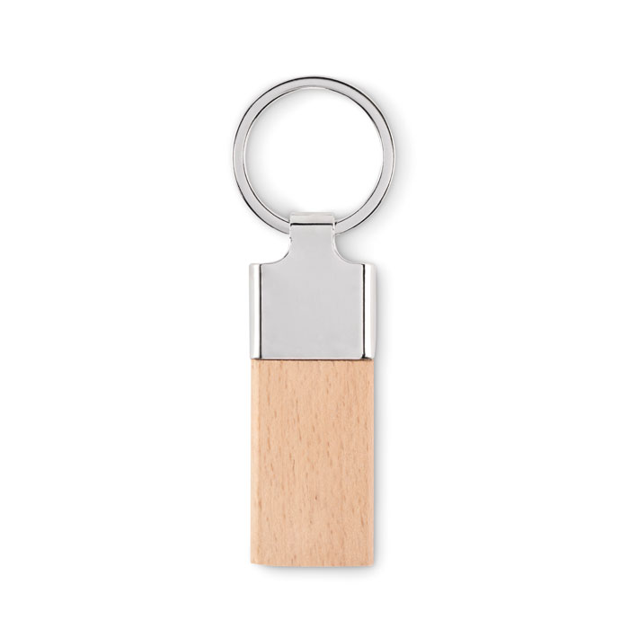 Key ring with rubber wood - Image 3