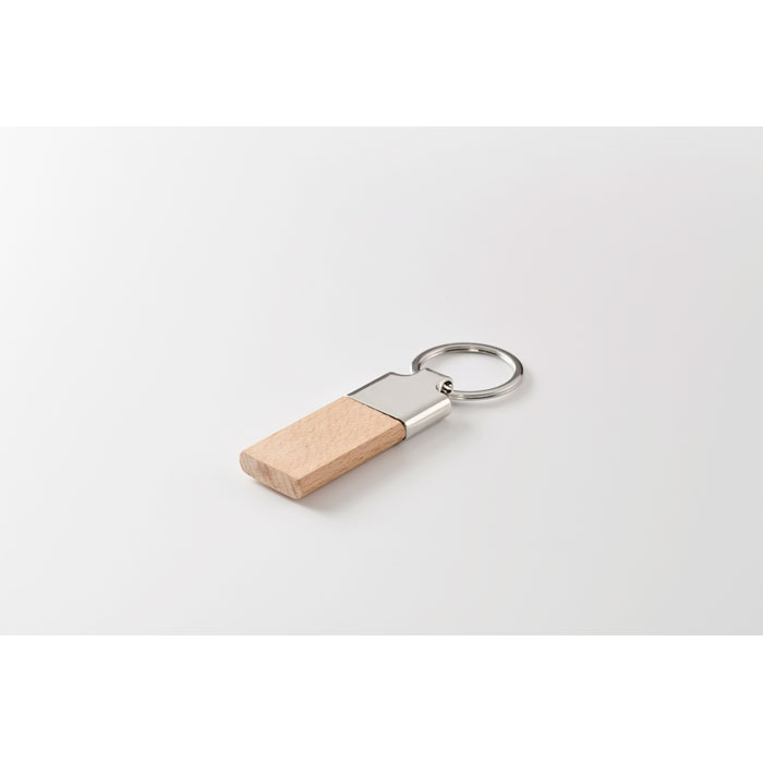 Key ring with rubber wood - Image 5