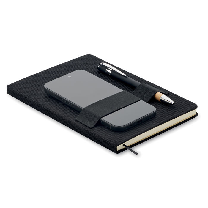 A5 RPET notebook with pen - Image 3
