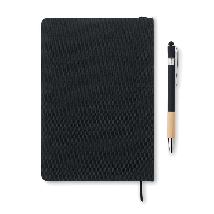 A5 RPET notebook with pen - Image 8